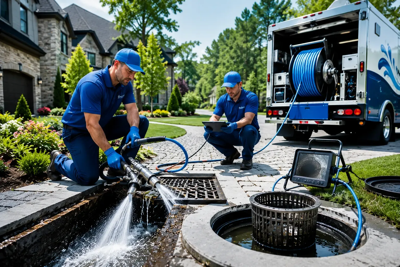 Local outdoor drain cleaning professionals in Mendota, CA