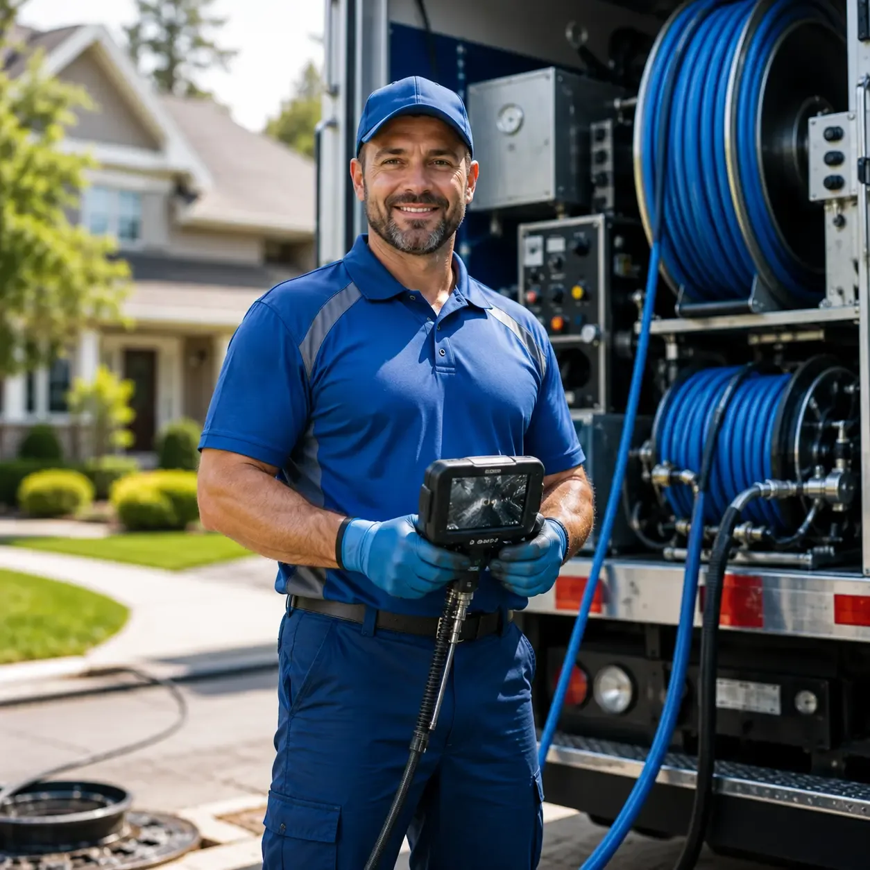 Local outdoor drain cleaning specialists in Mendota, CA